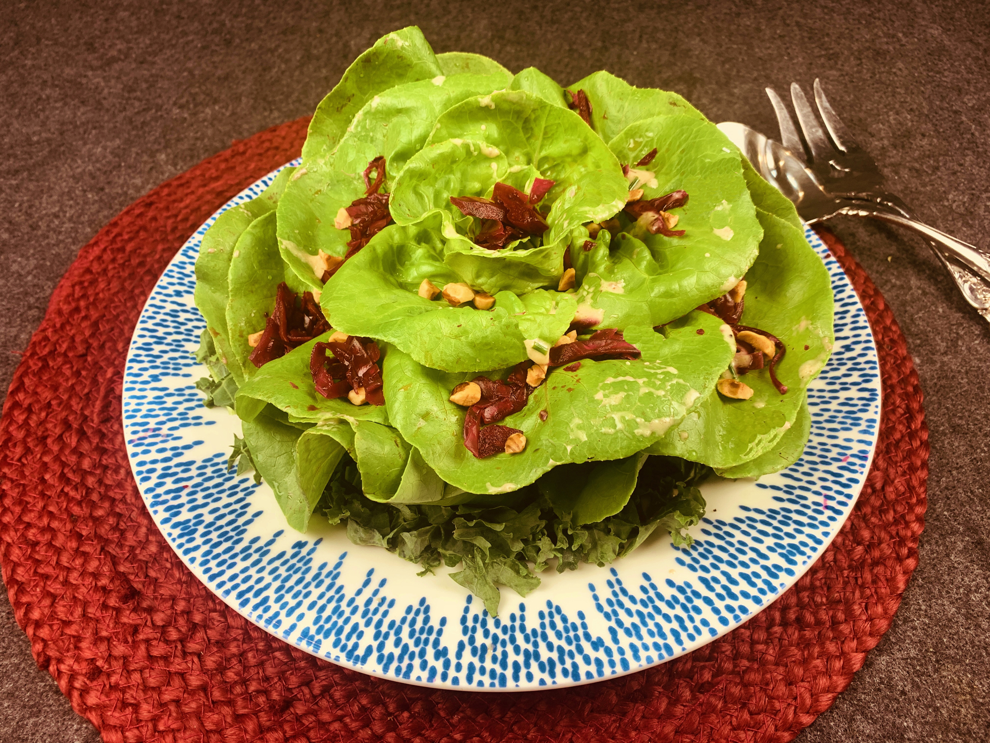 Salmon en papillote with kohlrabi and apple salad - Recipes