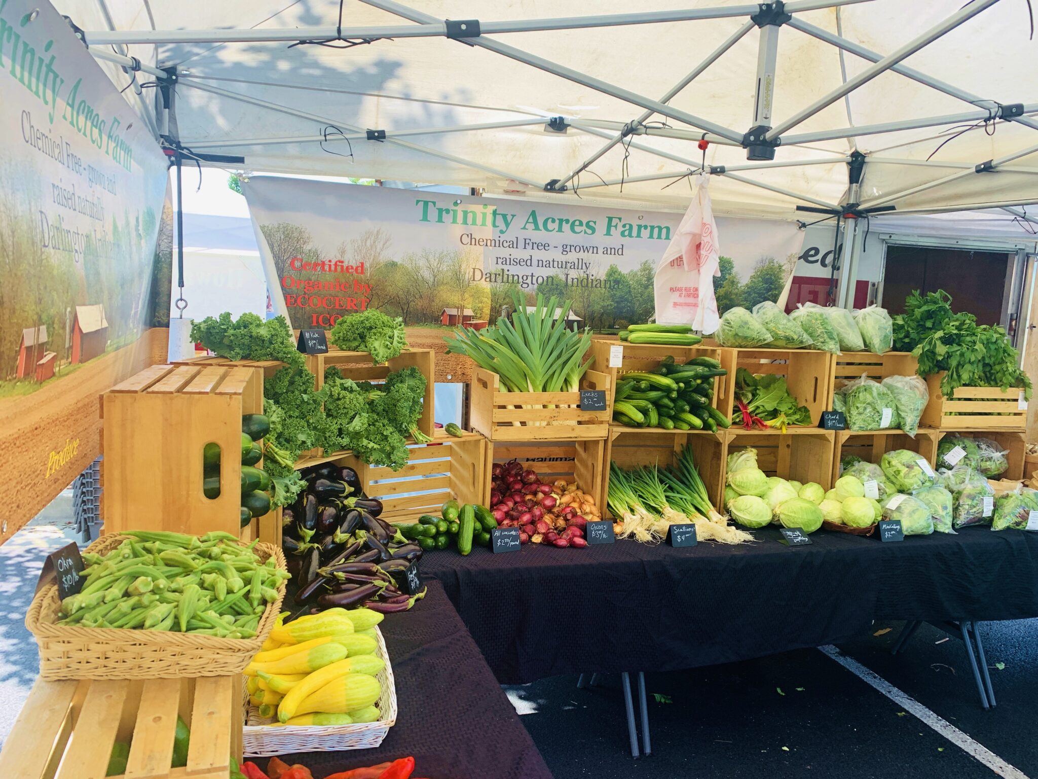 West Lafayette Indiana Farmers' Market Food for Your Body, Mind, and